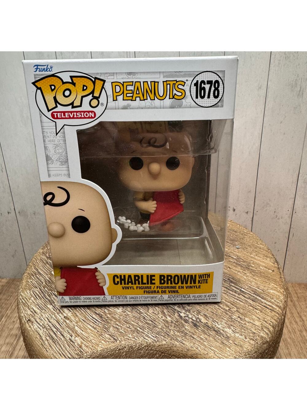 Peanuts Charlie Brown Action Figure Funko Pop NEW FAST Ship Collectible